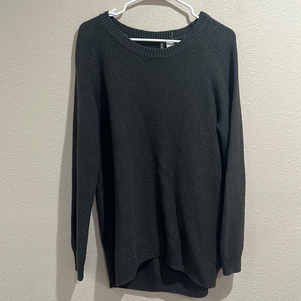 Dark gray Divided sweater
